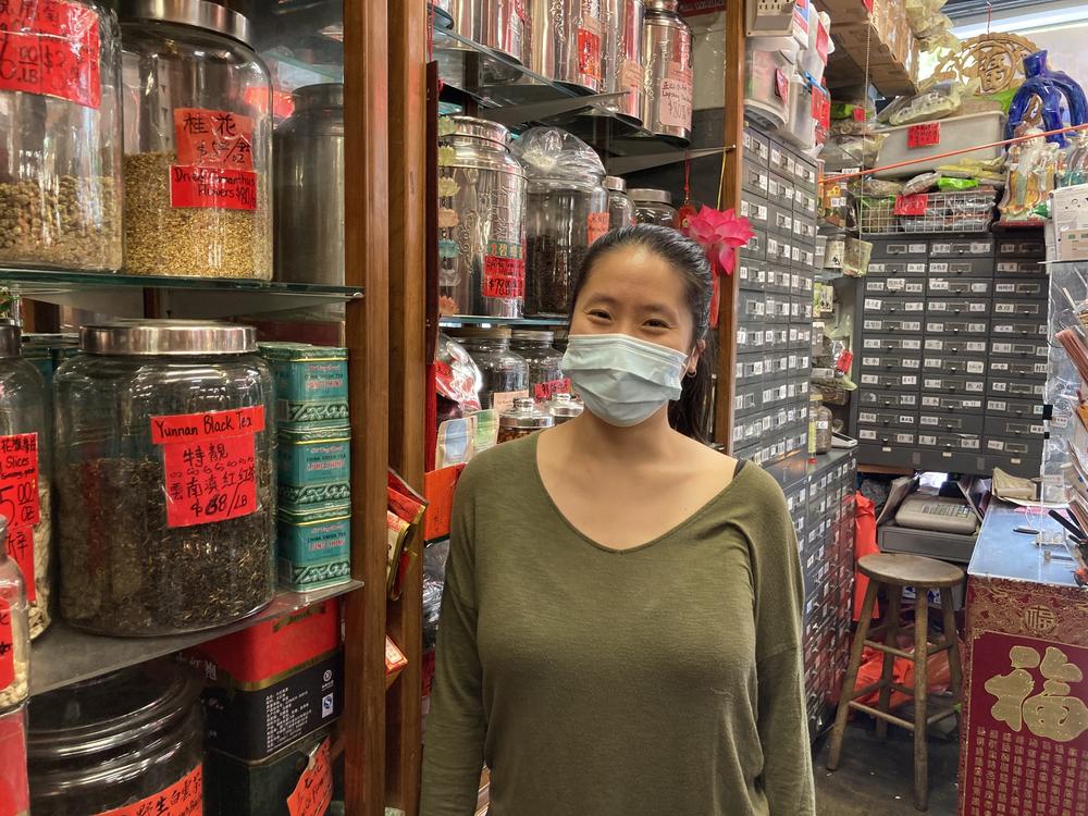 Alice Liu, a second-generation owner of Grand Tea and Imports.