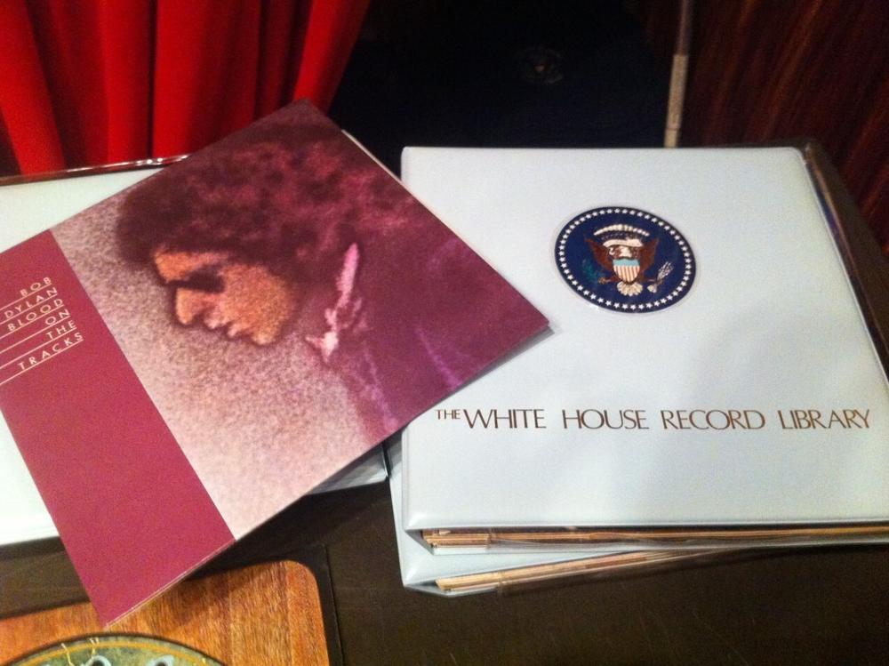 Records from the White House collection are seen in 2010.
