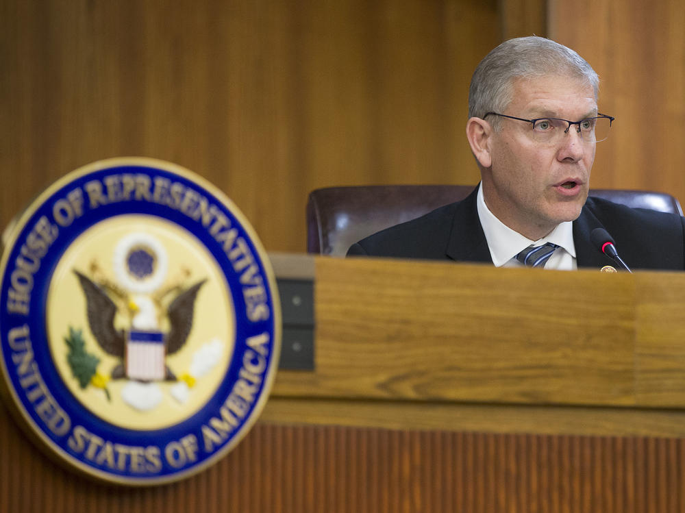 Rep. Barry Loudermilk, R-Ga., speaks during the Elections Subcommittee field hearing on 'Voting Rights and Election Administration in Florida' at the Broward County Governmental Center on May 06, 2019 in Fort Lauderdale, Fla.