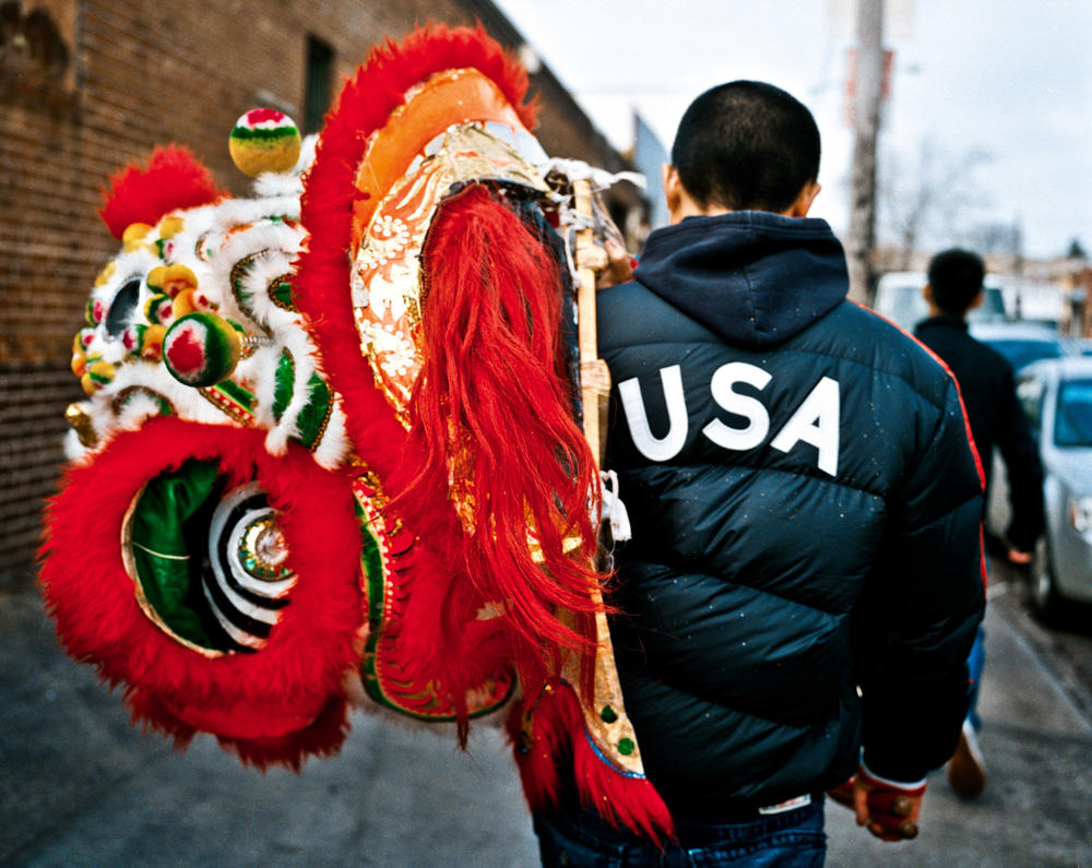 Lunar New Years Parade, 8th Avenue. 2012. Brooklyn, New York.