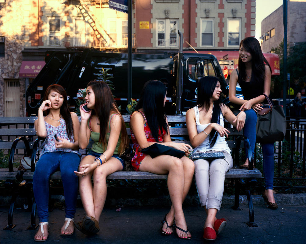 Grand Park Girls, 2011, Chinatown, New York.