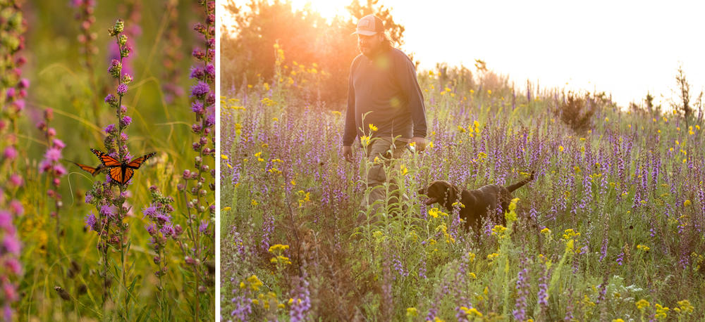 Brian Teeter, a prescribed fire-coordinating wildlife biologist at Pheasants Forever and Quail Forever, supports burn associations and landowners across Nebraska. 