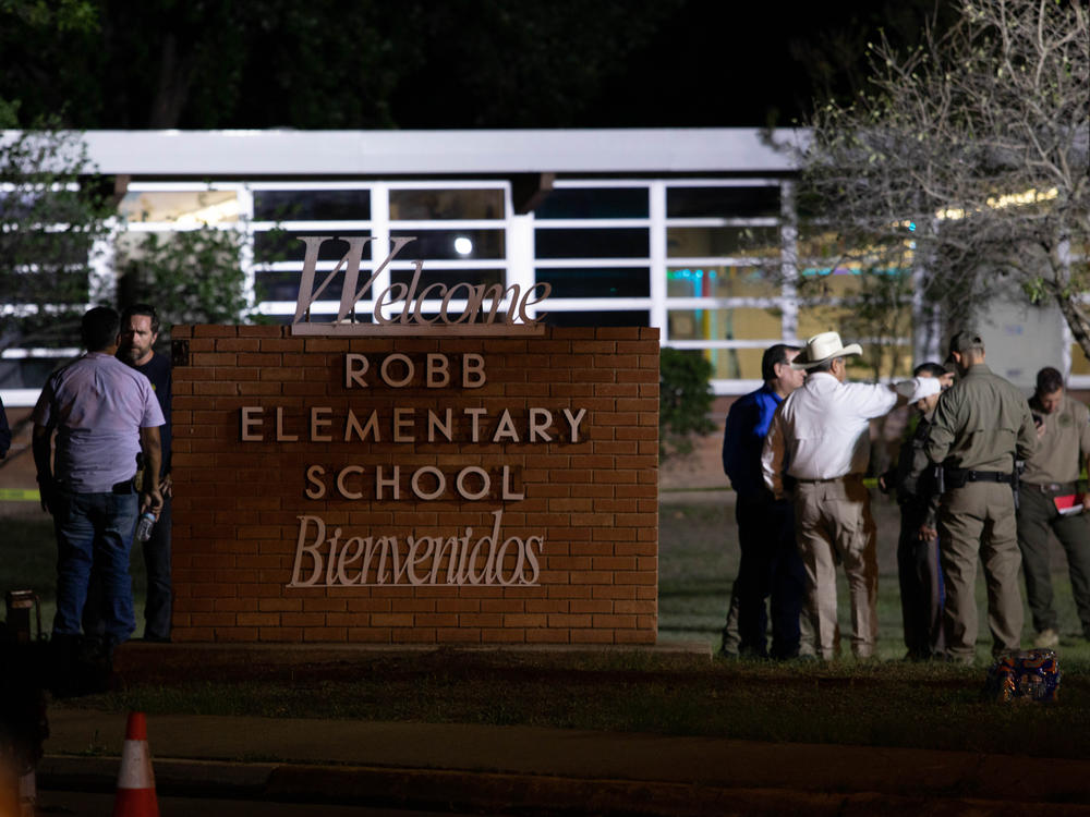 Robb Elementary School is the site of a shooting that killed 19 students and two adults in Uvalde, Texas.