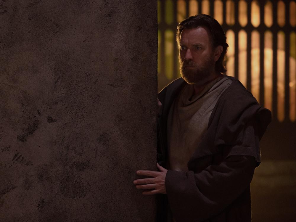 Ewan McGregor as Obi-Wan Kenobi.