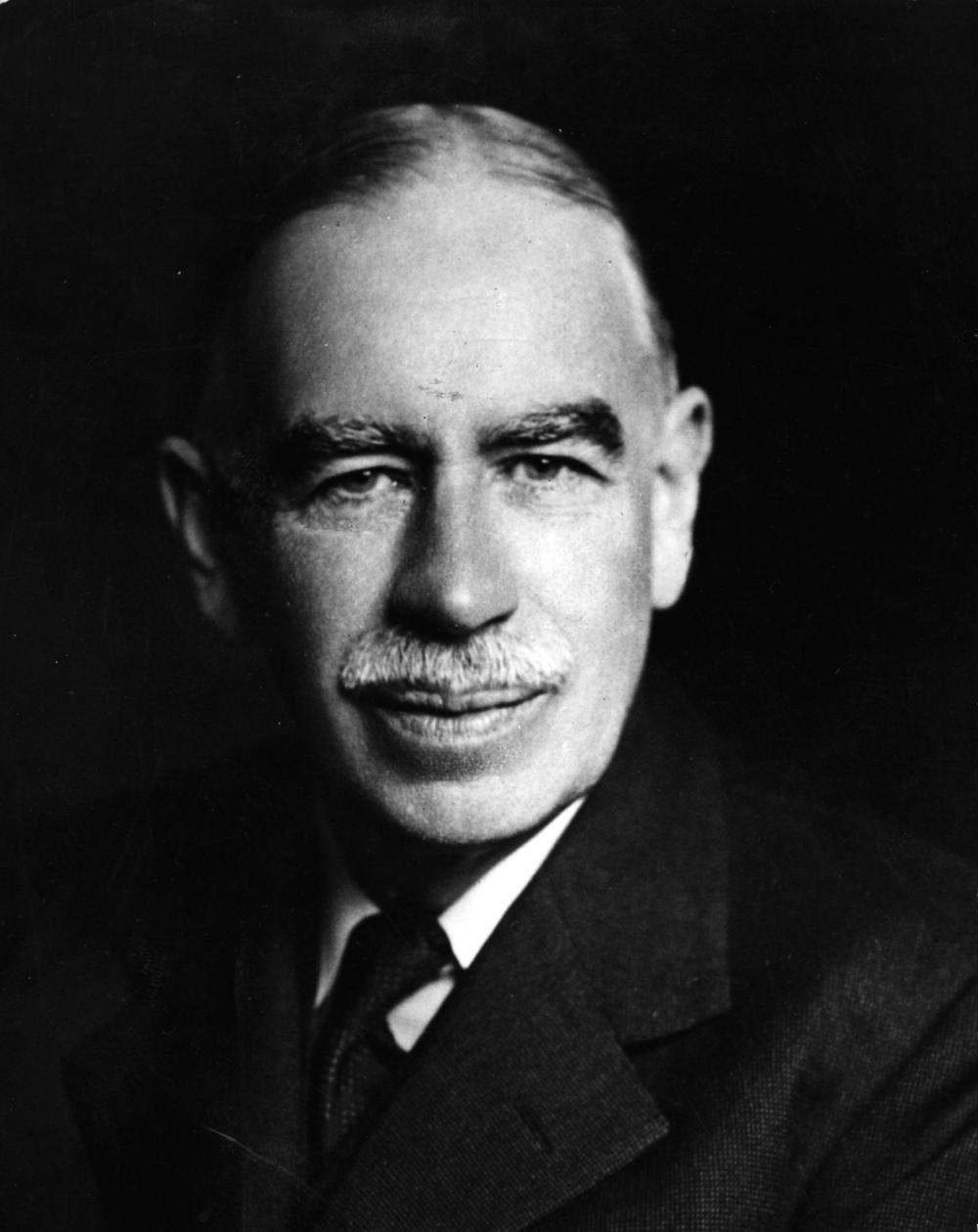 circa 1940: English economist John Maynard Keynes, (1883 - 1946)