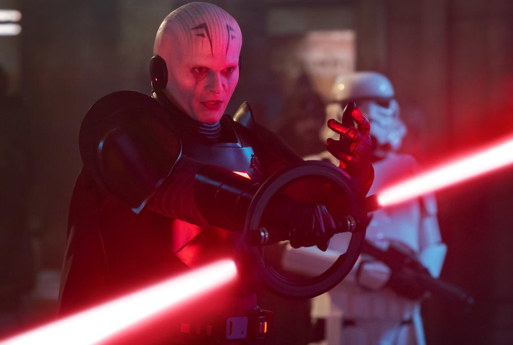 Rupert Friend as the Grand Inquisitor.