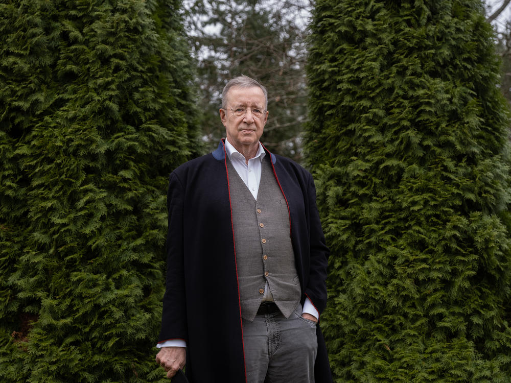 At the home of Toomas Hendrik Ilves, who served as the fourth president of Estonia from 2006 until 2016.