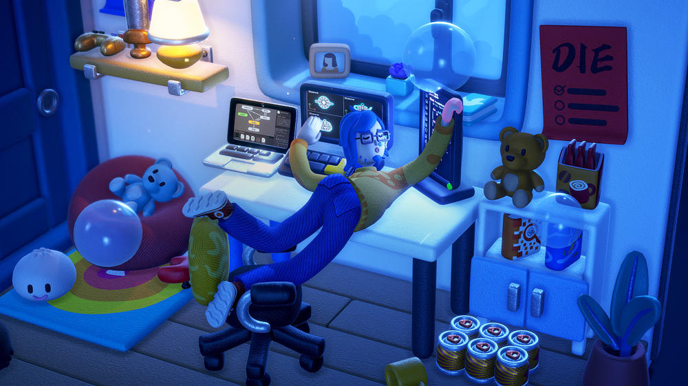 In the Exhausted Man<em> </em>video game, players must manipulate a limp, snoozing office worker into completing deceptively simple tasks by slithering his exhausted body across the room.