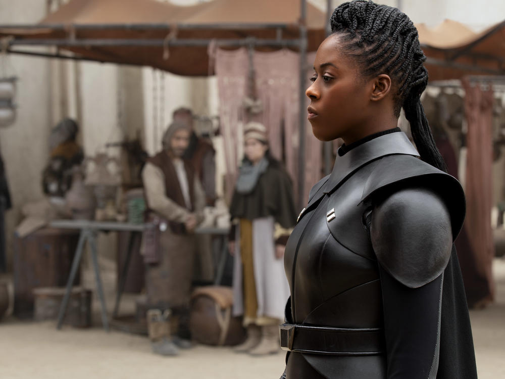 Moses Ingram as Reva Sevander in <em>Obi-Wan Kenobi. </em>