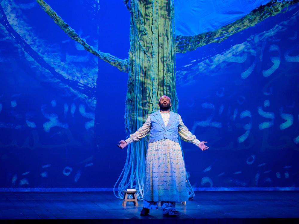 Tenor Jamez McCorkle, who debuted the title role in the opera <em>Omar</em><em></em>, by Rhiannon Giddens and Michael Abels, which received its world premiere on May 27 in Charleston, S.C. at Spoleto Festival USA.