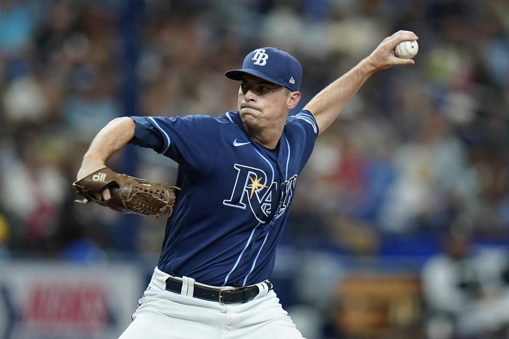 Tampa Bay Rays relief pitcher Brooks Raley opted to not wear rainbow logos during Pride Night at Tropicana Field on June 4, alongside several of his teammates.