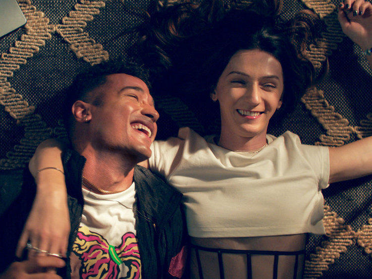 Brodie (Devin Way) and Ruthie (Jesse James Keitel) are some of the peacocking queer folk on Peacock's <em>Queer as Folk</em>.