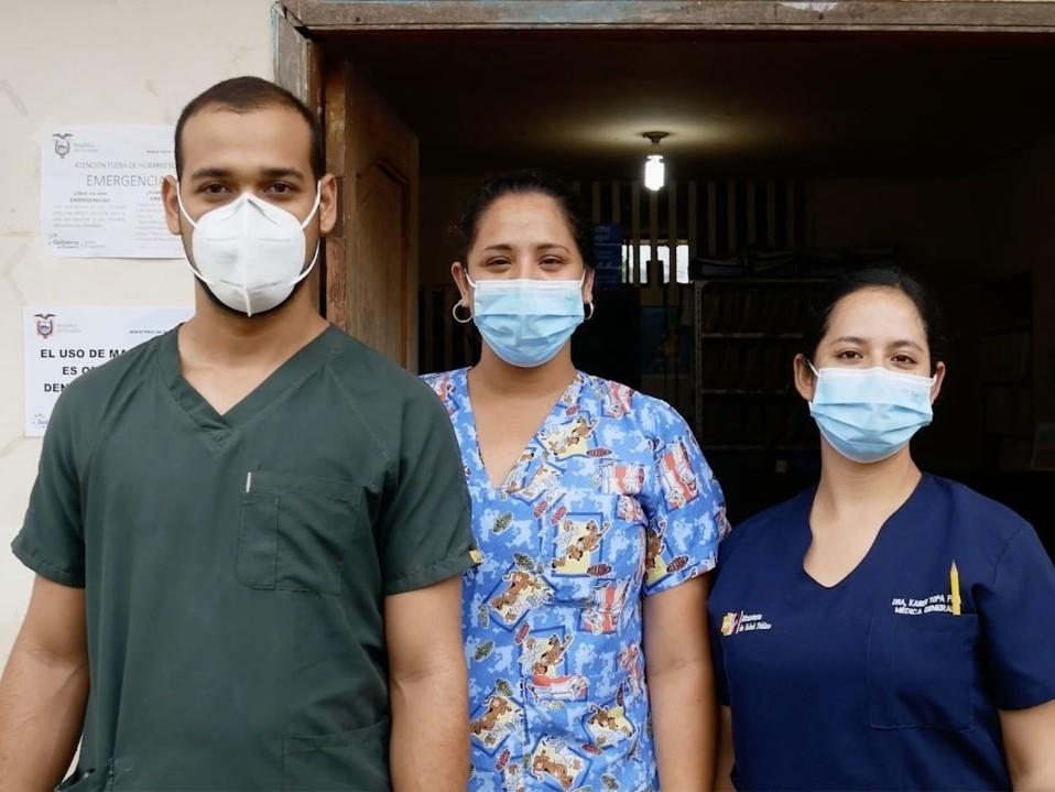 Health-care staff in remote clinics in Ecuador have struggled to provide pandemic resources for their patients.