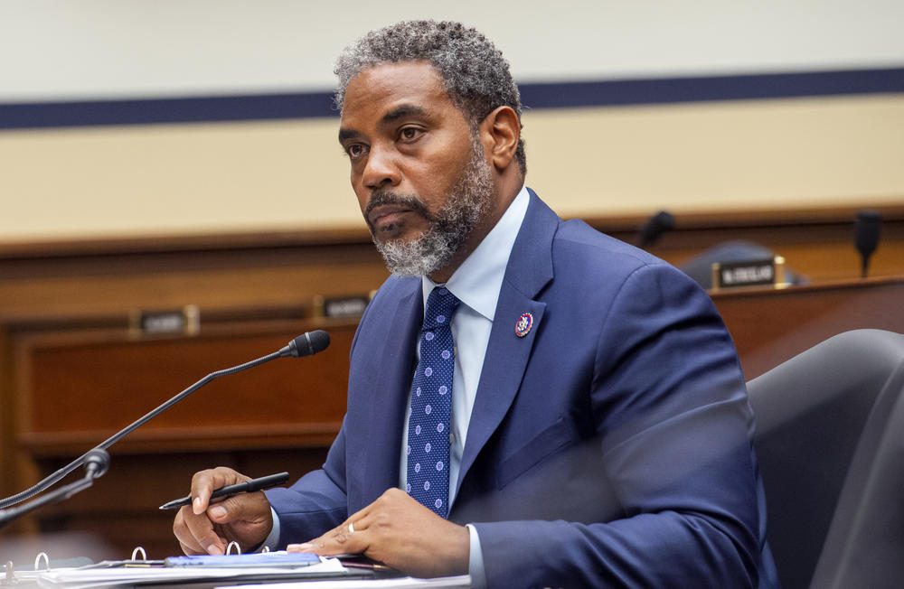 Rep. Steven Horsford, D-Nev., speaks during a House Armed Services Committee hearing on Sept. 29, 2021.