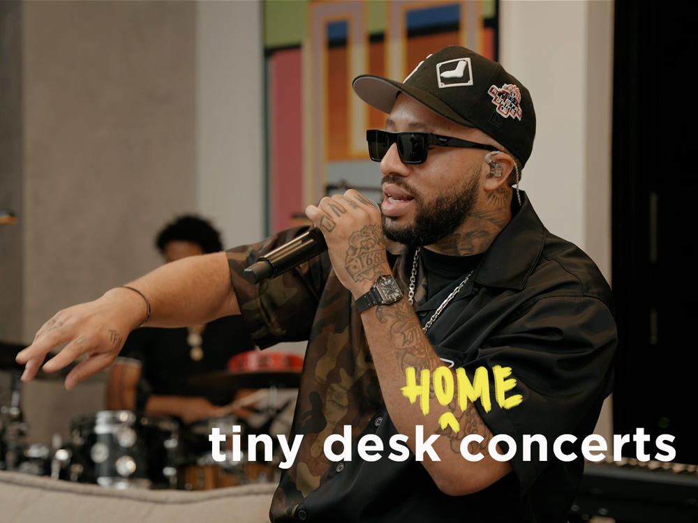 Larry June performs a Tiny Desk (home) concert.