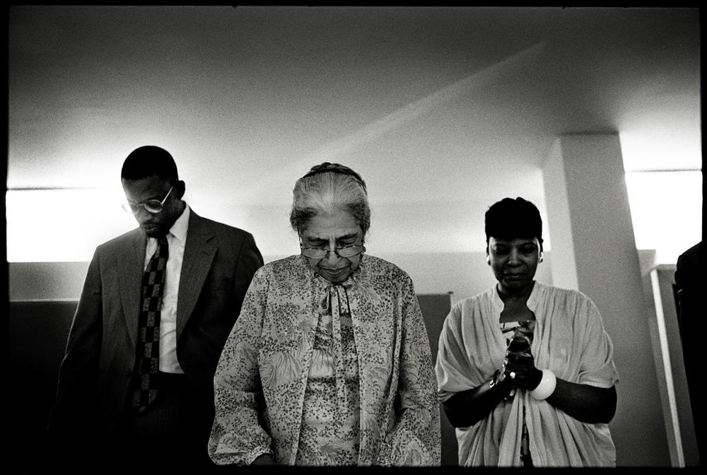 USA. Atlanta, Georgia. 1995. Rosa Parks.