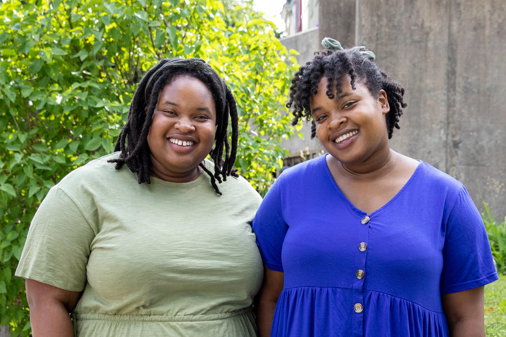 Twins Morgan (right) and Trianna Downing are among the roughly 4 million college students who graduated in spring 2020, directly into the student loan payment freeze.