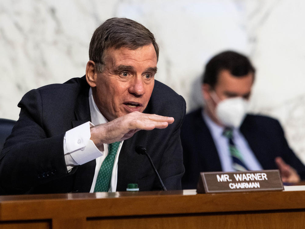 Senator Mark Warner in 2021.