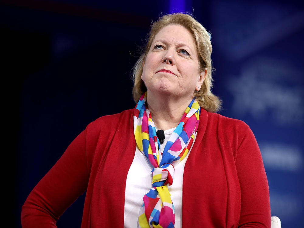 Ginni Thomas, wife of Supreme Court Associate Justice Clarence Thomas, in 2017.