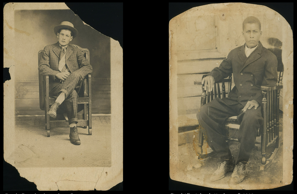 <em>Portraits of Purpose</em> (1 of 9), 2021. (Left) <em>