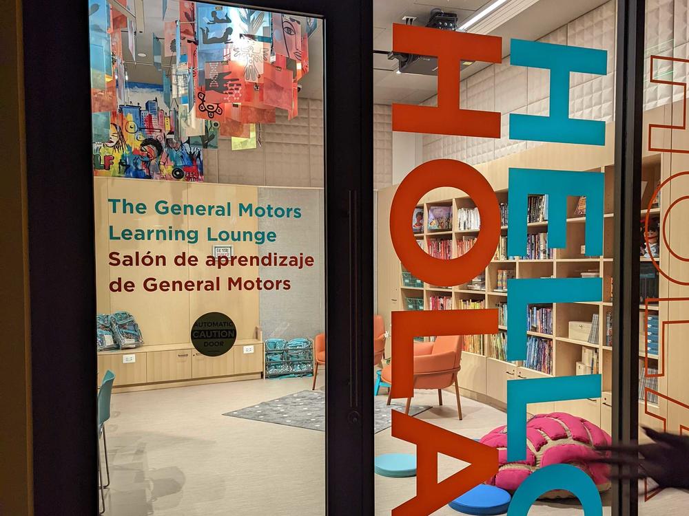 A learning lab that's part of the exhibit ¡<em>Presente</em>! A Latino History of the United States.