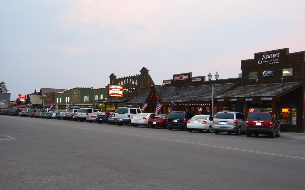 West Yellowstone, a small town near Yellowstone's west entrance, has options for food, lodging and entertainment.