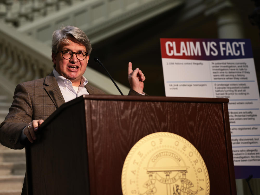 Gabriel Sterling, one of Georgia's top election officials, defended the state's voting system against former President Trump's election lies and warned violence could result from the false claims. He's among the witnesses at the House Jan. 6th committee's fourth hearing.