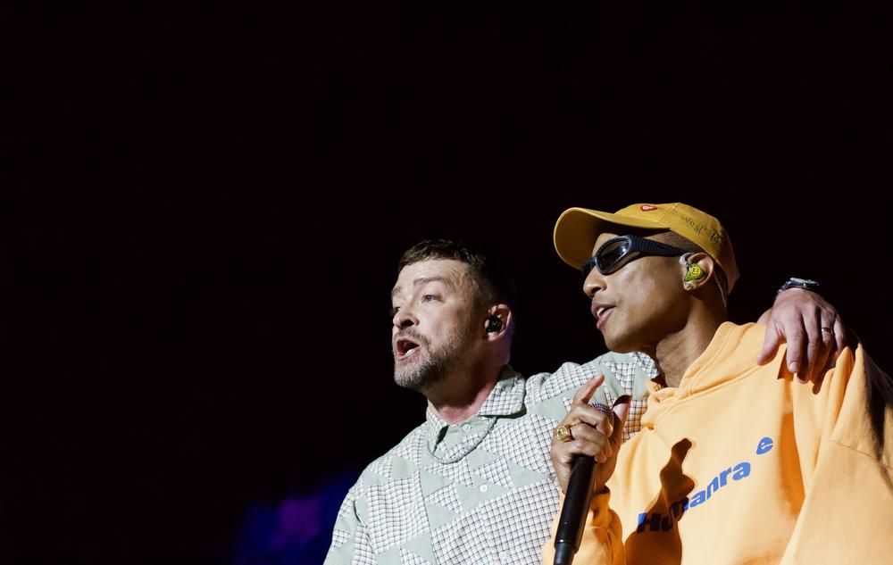Justin Timberlake and Pharrell Williams