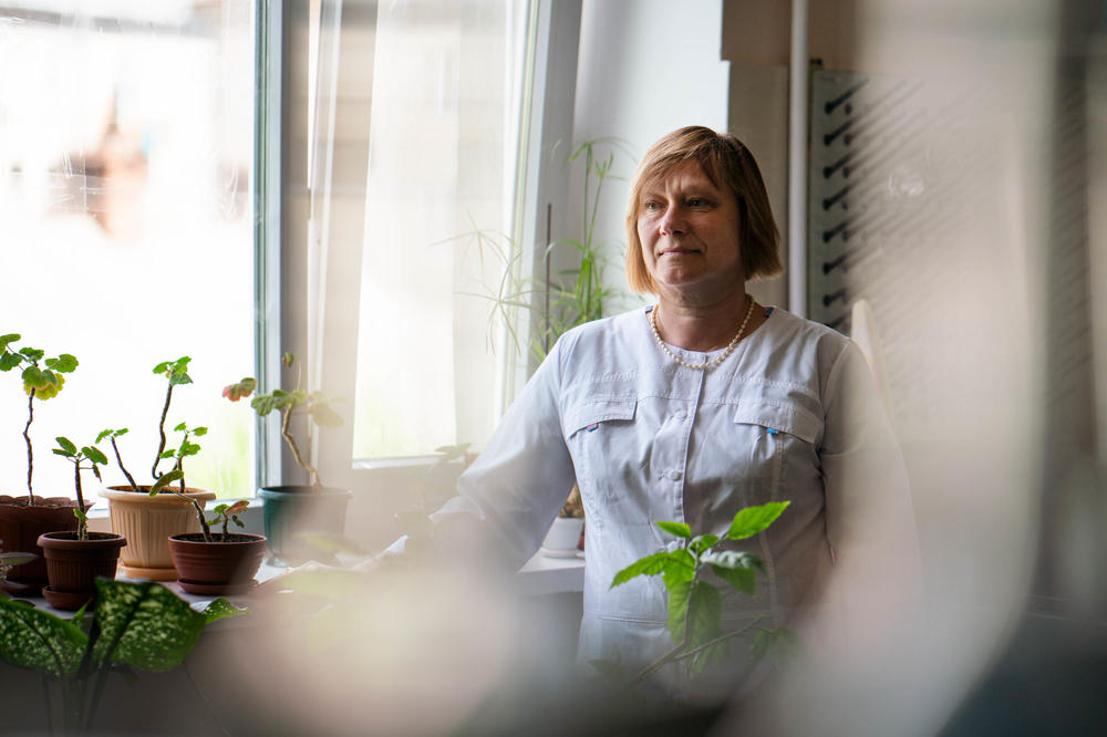 Iryna Bereziuk is one of the scientists who collects air, water and soil samples, documenting evidence of what Ukraine's authorities are calling environmental war crimes.