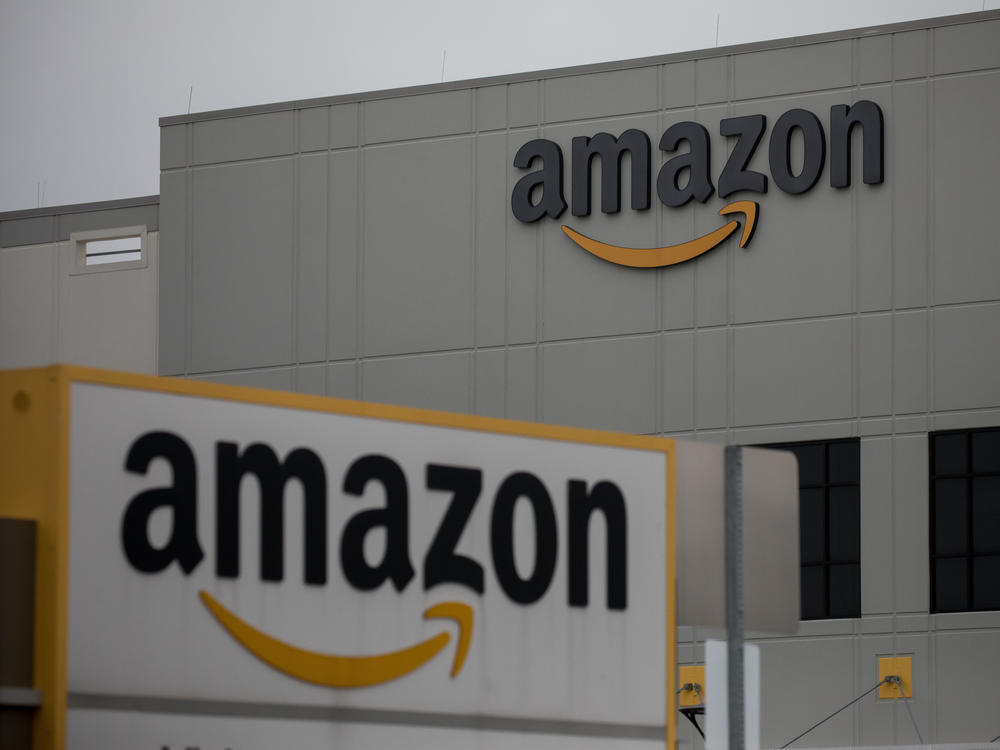 Workers at an Amazon warehouse on Staten Island voted in March 2022 to join the Amazon Labor Union. Amazon is presenting its objections to the election before a National Labor Relations Board hearing being conducted over Zoom.