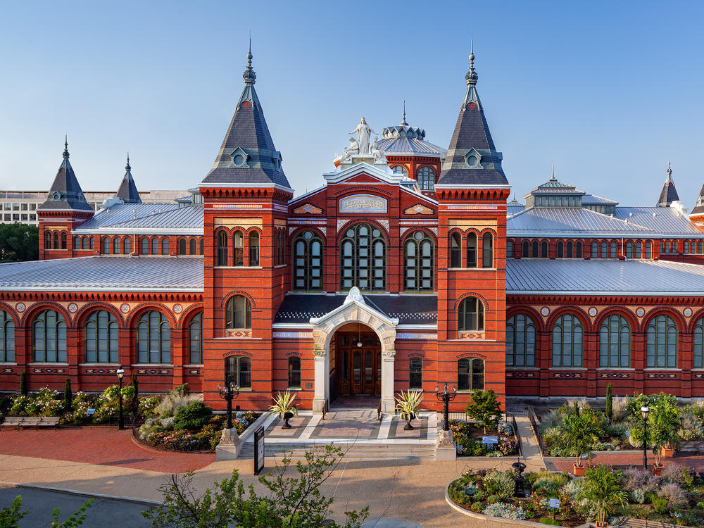 The Smithsonian's Arts and Industries Building on the National Mall is one of four sites selected as possible locations for two new museums.