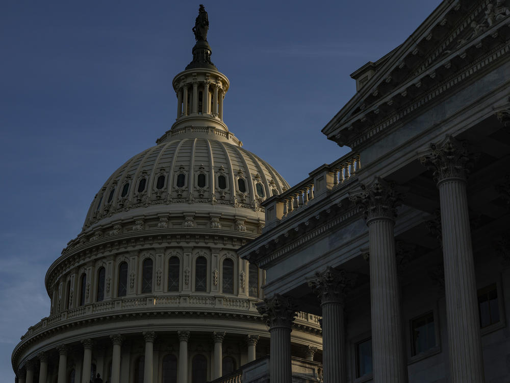 The U.S. Capitol Dome is pictured in Washington on Tuesday, the day Senate negotiators reached a bipartisan agreement on a gun safety bill.