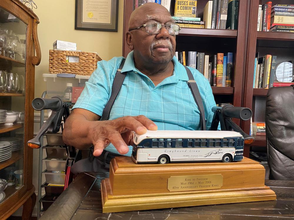 Charles Person, 78, one of the original Freedom Riders, urged the Park Service to create a site in Anniston, Ala, remembering their historic bus ride.