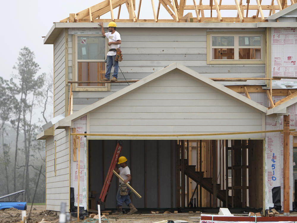 Mortgage rates have been rising sharply as supply chain delays have slowed construction. That has many people in a costly bind - some can't afford the house they agreed to buy 6 months ago.