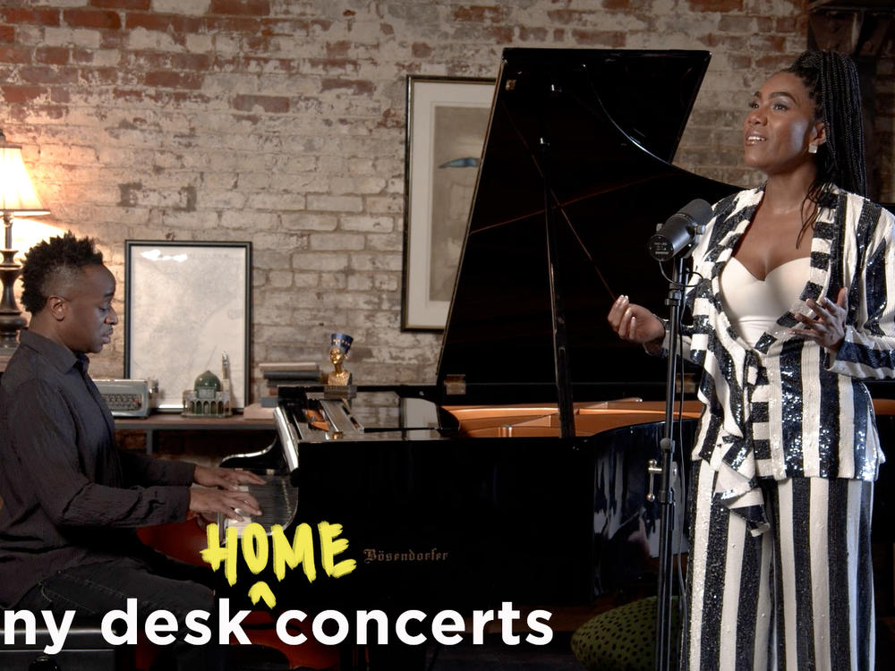 J'Nai Bridges performs a Tiny Desk (home) concert.