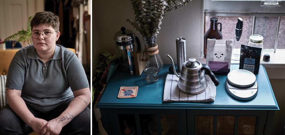 Like many baristas in specialty coffee, Destiny DeVooght takes pride in the work. 