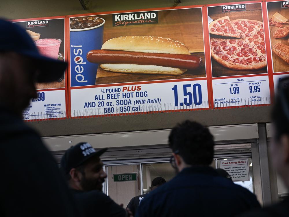 The Costco hot dog and soda combo is $1.50, and has stayed that way since 1985
