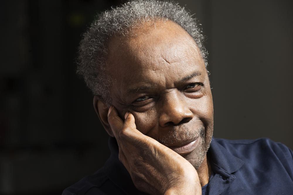 Artist Sam Gilliam, photographed in 2016 in Washington, D.C.