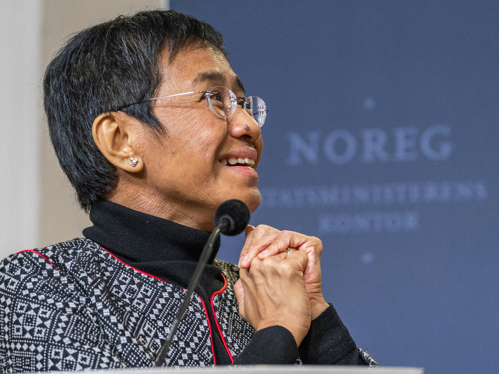 Maria Ressa announced in a speech in Hawaii, Tuesday, June 28, 2022, that the Philippine government is affirming a previous order to shut down Rappler, the news website she co-founded.