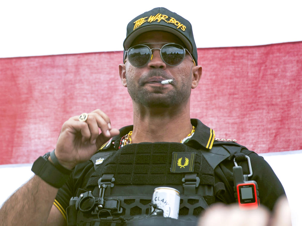 Proud Boys leader Henry 