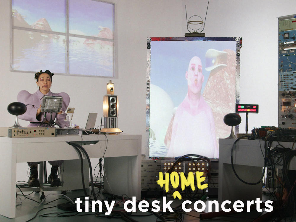 Maylee Todd performs a Tiny Desk (home) concert.