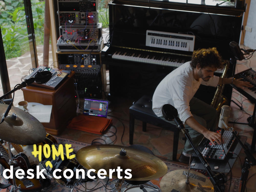 FKJ performs a Tiny Desk (home) concert.