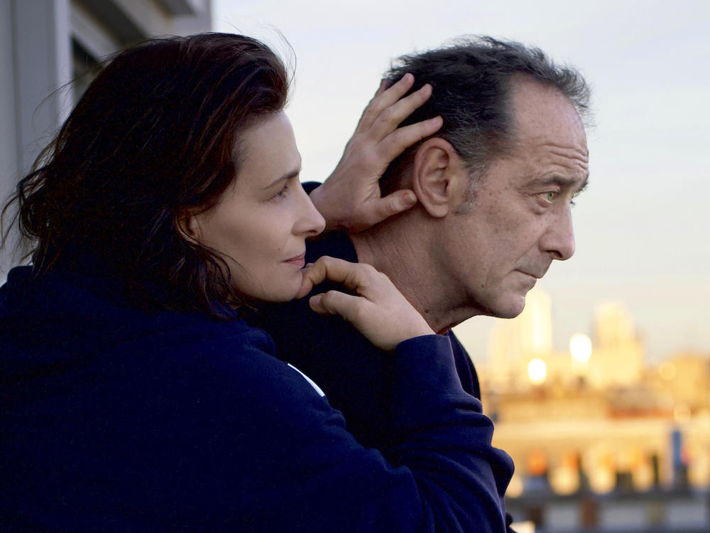 Juliette Binoche and Vincent Lindon play a couple whose relationship is threatened by another man in <em>Both Sides of the Blade.</em>