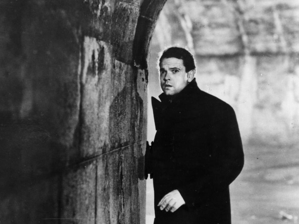 Orson Welles in <em>The Third Man</em>.