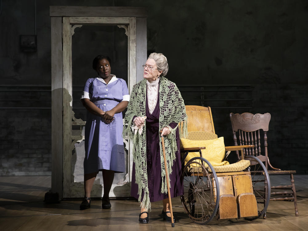 Dorcas Sowunmi and Mary Badham on the national tour of <em>To Kill A Mockingbird.</em>