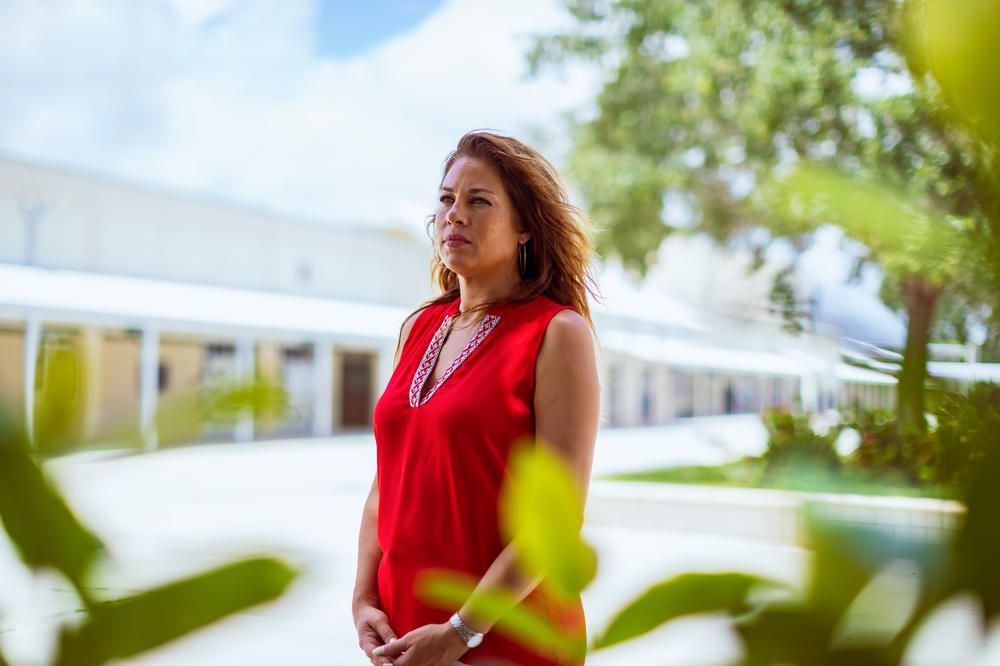 Cori Walls lost her father at a young age and started Steve's Club, a grief support group for students. 