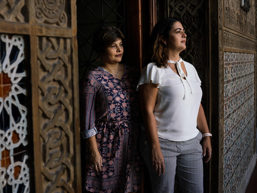 Patricia Neves (left) and Ana Paula Ano Bom say that despite the delays and obstacles they've faced, they aim to have their mRNA vaccine ready for release and manufacturing in about a year and a half.