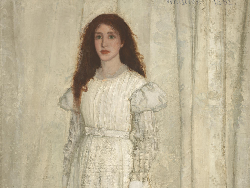 James McNeill Whistler's  Symphony in White, No. 1: The White Girl, 1861–1863