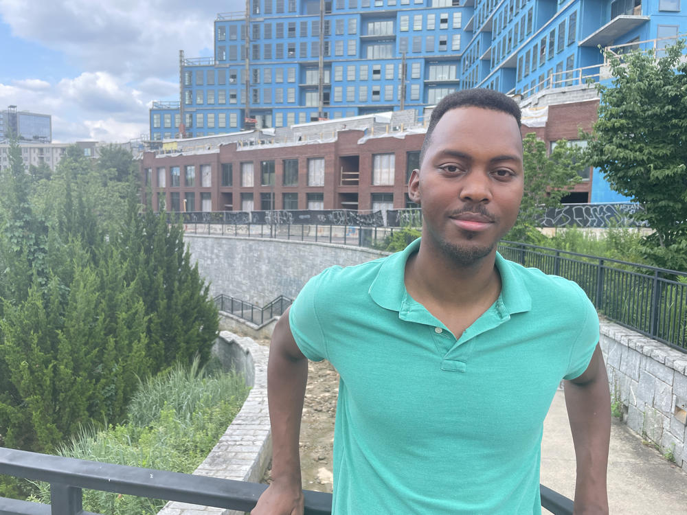 Ernest Brown heads up the Atlanta chapter of YIMBY Action, a housing advocacy organization. He says much of Atlanta is zoned for either big apartment towers downtown or single family homes. 
