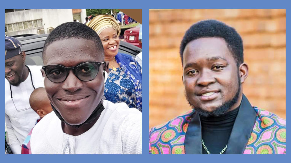 Kareem Samsudeen Adebola of Nigeria (left) and Tanaka Chirombo of Malawi devote their careers to help those with HIV/AIDS. Both wanted to attend the upcoming International AIDS Conference in Montreal. But first they needed a Canadian visa. Their initial applications were denied — part of a pattern of visa obstacles that keep many from the global south out of gatherings in Western countries.